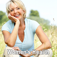 woman smiling - women's health